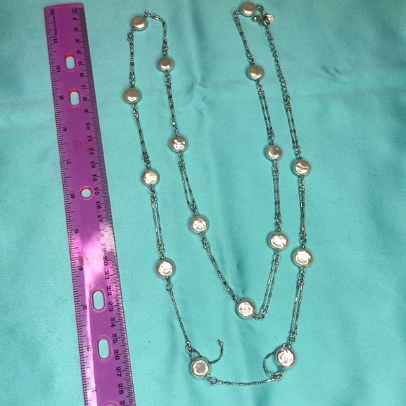 Costume Pearlized Necklace - Picture 1 of 2